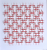 Herman Coppus Papierreliëf 50x50