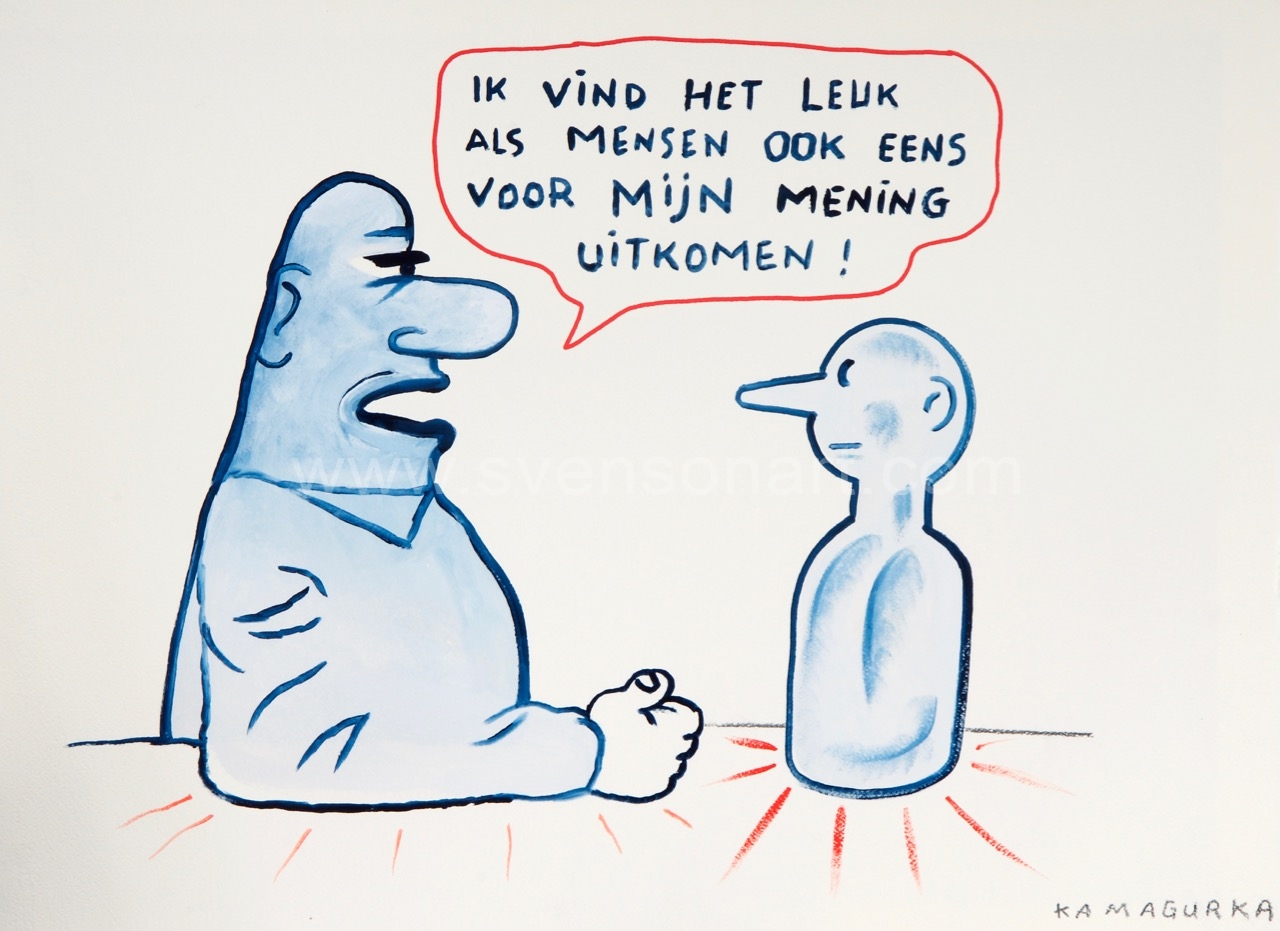 Kamagurka - Mijn mening - Svensonart