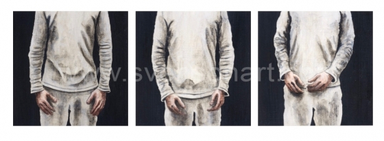 Deglin Bart - There is no motive for every movement (triptych)
