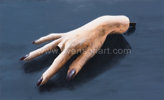 Deglin Bart - Still life with found hand