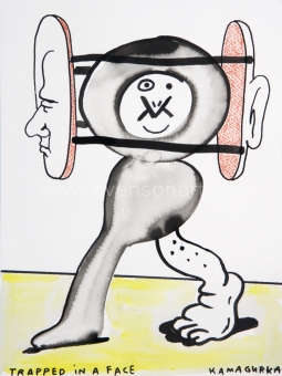  - Trapped in a face