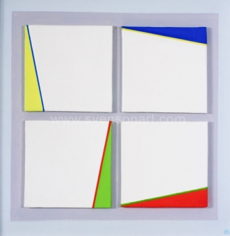 Bogaerts Gaston - Quatre carrés en reliëf
