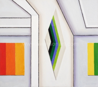 De Clerck Antoon - Drie abstracte schilderijen