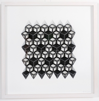 Coppus Herman - Papierreliëf 50x50