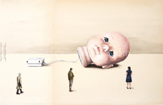 Deglin Bart - Design for a public sculpture - 2
