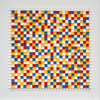 Coppus Herman - Papierreliëf 70x70