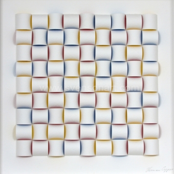 Coppus Herman - Papierreliëf 30x30