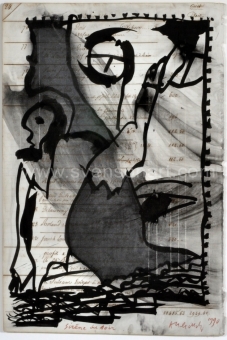 Alechinsky Pierre - Sirène du soir