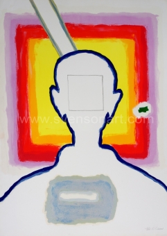 Raveel Roger - Zelfportret in tegenlicht