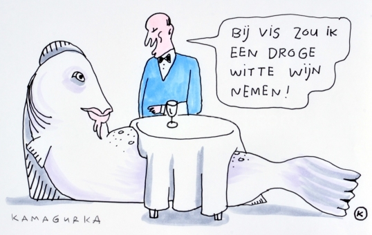  - Droge witte wijn