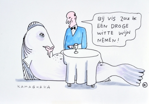   - Droge witte wijn