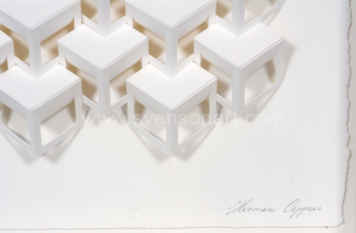 Coppus Herman - Papierreliëf 60x80