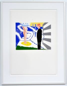 Raveel Roger - Een naakte vrouw of een kunstwerk