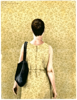 Deglin Bart - Portrait of a woman (Isolde)