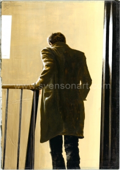 Deglin Bart - Portrait of a man (leaving)