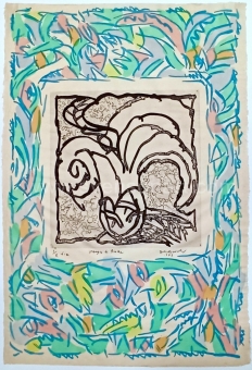 Alechinsky Pierre - Oranges de Binche