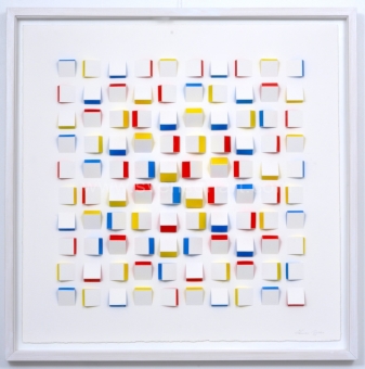 Coppus Herman - Papierreliëf 80x80