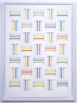 Coppus Herman - Papierreliëf 80x110