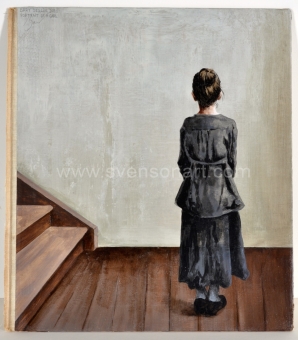 Deglin Bart - Portrait of a girl