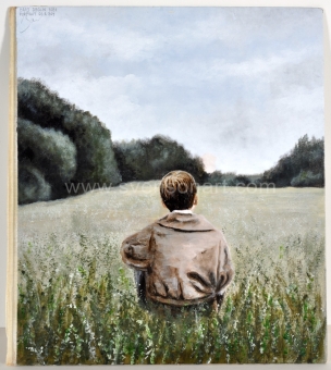 Deglin Bart - Portrait of a boy