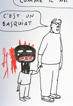Kamagurka  - Basquiat