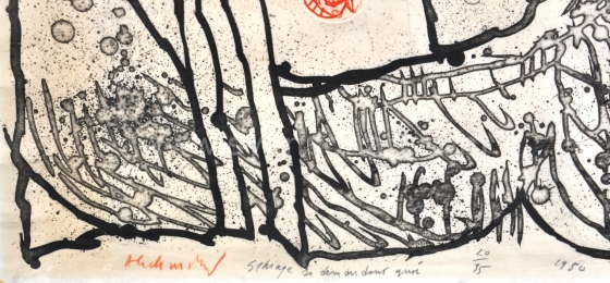 Alechinsky Pierre - Sphinge se demandant quoi