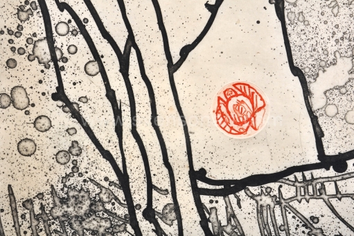 Alechinsky Pierre - Sphinge se demandant quoi