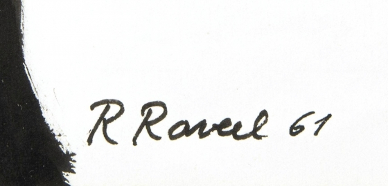 Raveel Roger - Grazende koe