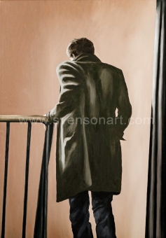 Deglin Bart - Portrait of a man (leaving)
