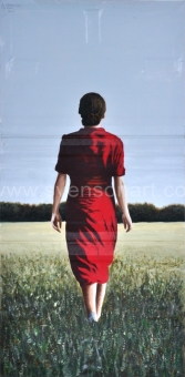 Deglin Bart - Red dress