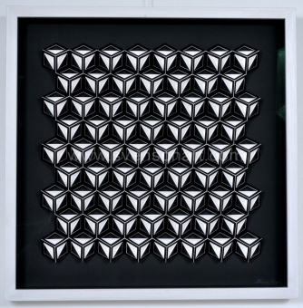 Coppus Herman - Papierreliëf 50x50