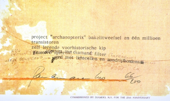Panamarenko  - Archaeopterix (oker)