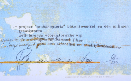 Panamarenko  - Archaeopterix (blauw)
