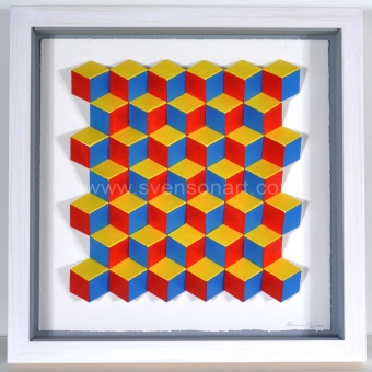 Coppus Herman - Papierreliëf 30x30