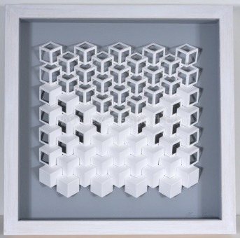 Coppus Herman - Papierreliëf 30x30