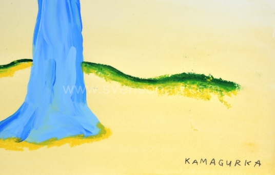 Kamagurka  - Silhouettenboom