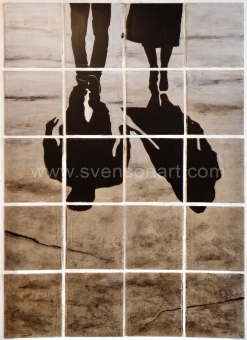 Deglin Bart - Man and woman walking