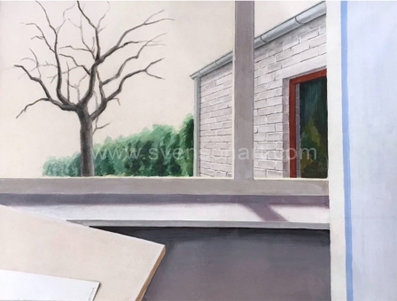 De Clerck Antoon - Atelier Met Boom