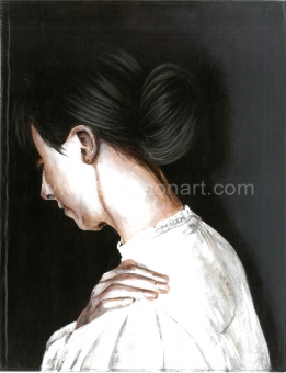 Deglin Bart - Portrait of a woman