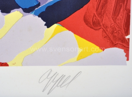 Appel Karel - Blue Animal with Sunshine Head