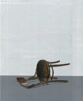 Deglin Bart - Still life with chair