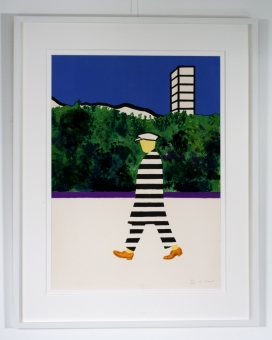 Raveel Roger - Man in stadspark