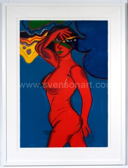   - Femme et oiseau (Beauté rouge)