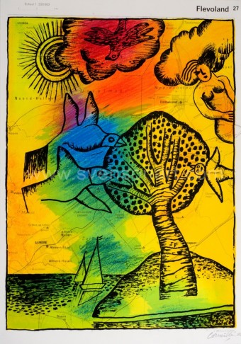   - Land in litho's - Flevoland