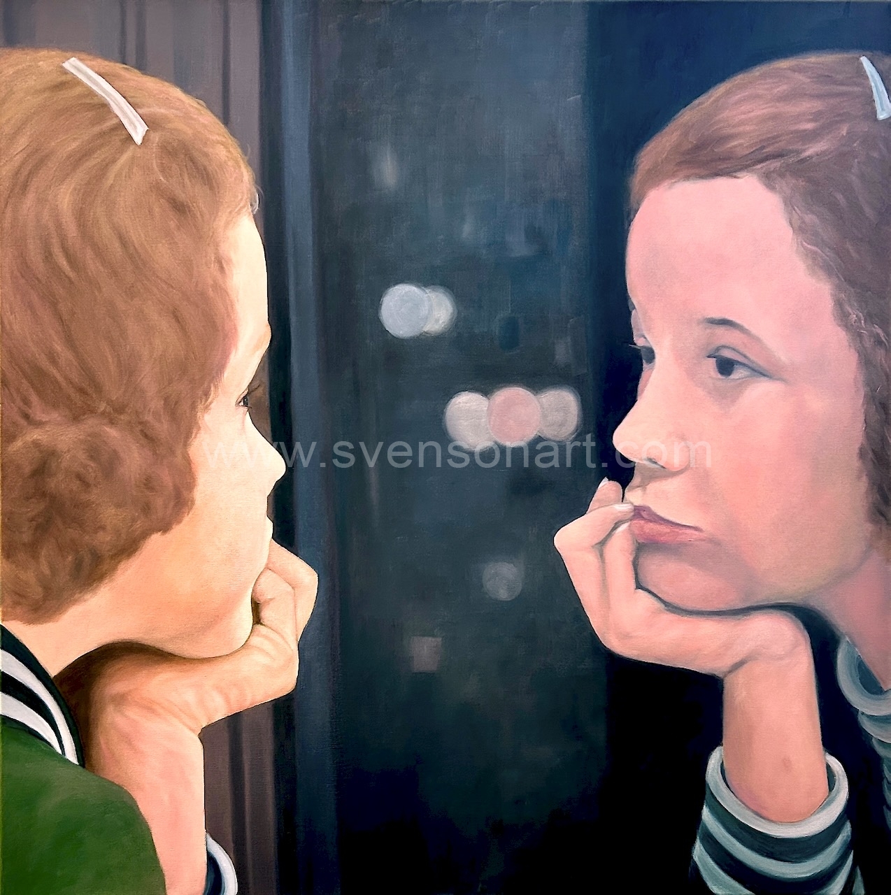 Dermul Walter - Window reflection - Svensonart